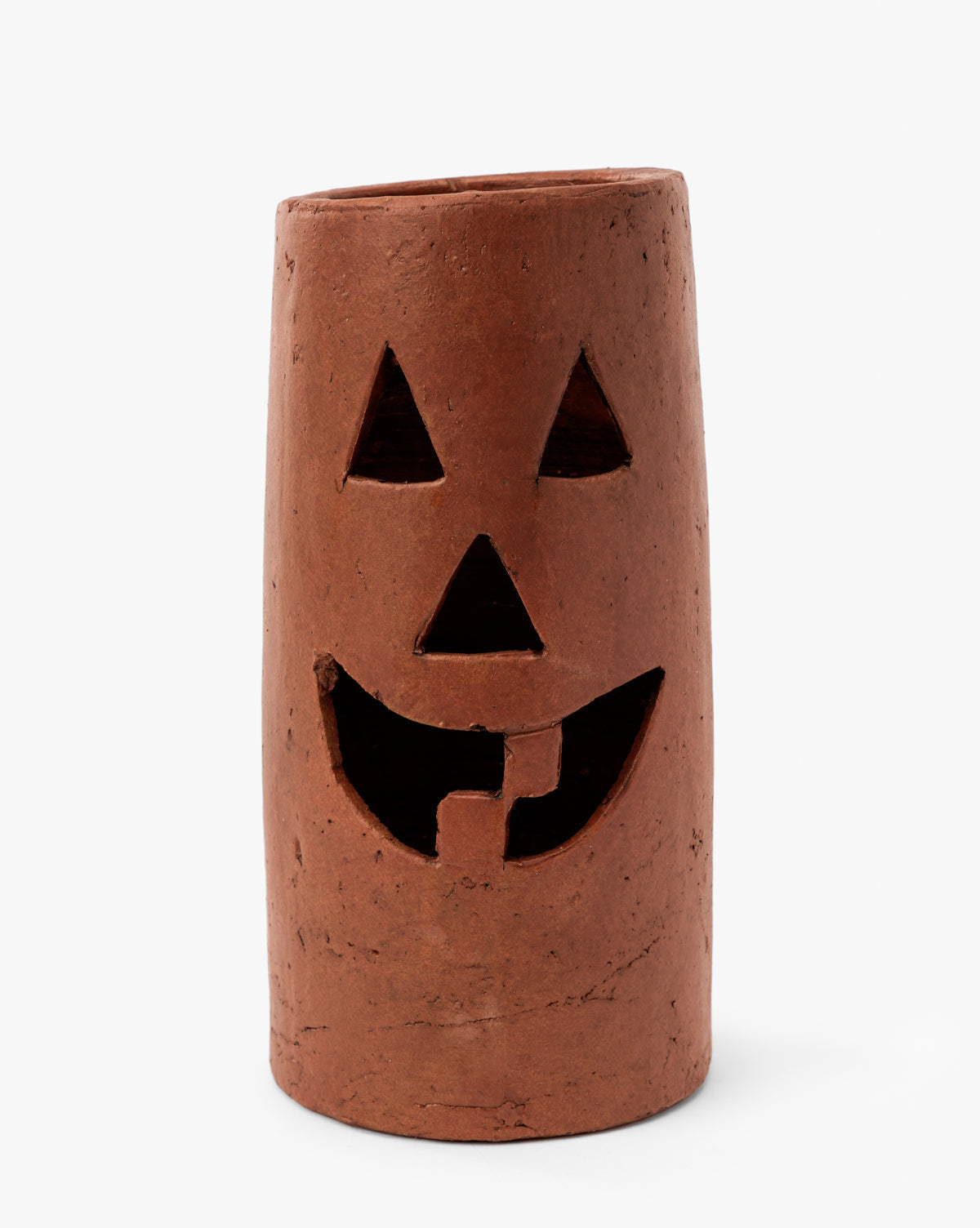 Lanterne ouragan en terre cuite Jack-O